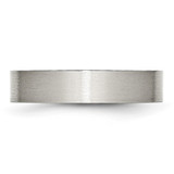 Chisel Stainless Steel Brushed 5mm Flat Band - SR-570CFF60-2316