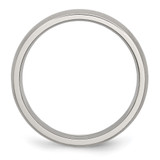 Chisel Stainless Steel Brushed 5mm Half Round Band - SR-61AACDEE-6686
