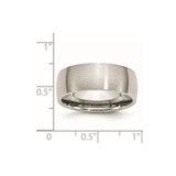 Chisel Stainless Steel Brushed 8mm Half Round Band - SR-4415B2D3-2720