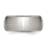 Chisel Stainless Steel Brushed and Polished 10mm Beveled Edge Band - SR-246A0C2F-4801