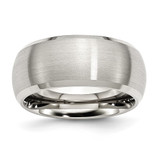 Chisel Stainless Steel Brushed and Polished 10mm Beveled Edge Band - SR-DF50FD21-4387