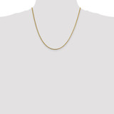 14K 20 inch 1.4mm Franco with Lobster Clasp Chain