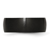 Chisel Stainless Steel Brushed Black IP-plated 8mm Band - SR-36A83878-5827