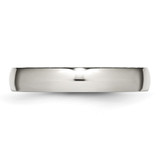 Chisel Stainless Steel Polished 4mm Half Round Band - SR-A9C7351D-9024