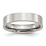 Chisel Stainless Steel Polished 5mm Flat Band - SR-E0769088-8057