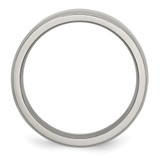 Chisel Stainless Steel Polished 6mm Beveled Edge Band - SR-EE5381DD-9766