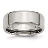 Chisel Stainless Steel Polished 8mm Beveled Edge Band - SR-69E14F6F-5009