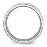 Chisel Stainless Steel Polished 8mm Flat Band - SR-536F35E8-8878