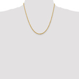 14K 20 inch 2.75mm Ultra Diamond-cut Rope with Lobster Clasp Chain