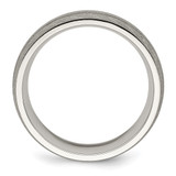 Chisel Stainless Steel Polished and Satin 8mm Band - SR-543B9FD0-4695