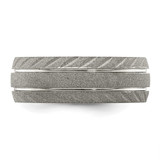 Chisel Stainless Steel Polished and Satin 8mm Band - SR-926F95A6-6788