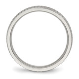 Chisel Stainless Steel Polished and Textured 4mm Band - SR-C44C0904-2925
