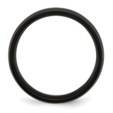 Chisel Stainless Steel Polished Black IP-plated 7mm Band - SR-B5D40889-1116