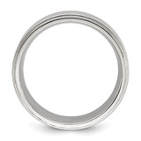 Chisel Stainless Steel Polished with Brushed Center 8mm Band - SR-6927BA2C-7494