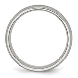 Chisel Stainless Steel Polished with Brushed Edge 8mm Grooved Band - SR-1E11DA43-3968