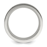 Chisel Stainless Steel Polished with Genuine Stingray Textured 8mm Band - SR-CB86DAC3-9356