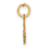 14K 2026 Graduation Cap and Diploma Charm