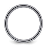 Chisel Tantalum Brushed and Polished 8mm Beveled Edge Band - TT-A0DA1805-5602