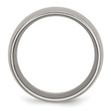 Chisel Titanium Brushed 12mm Half Round Band - TB-79CB93A4-3597