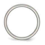 Chisel Titanium Brushed 4mm Half Round Band - TB-1AF1E6CD-8277