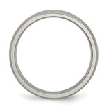 Chisel Titanium Brushed 5mm Half Round Band - TB-6D75EB83-2405