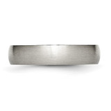 Chisel Titanium Brushed 5mm Half Round Band - TB-F26A399C-7274