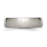 Chisel Titanium Brushed 6mm Half Round Band - TB-D23066DF-2396