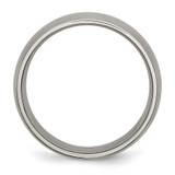 Chisel Titanium Brushed 7mm Half Round Band - TB-E70E348C-2693