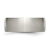 Chisel Titanium Brushed 8mm Half Round Band - TB-88365699-5313