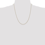 14K 22 inch .9mm Cable with Lobster Clasp Chain