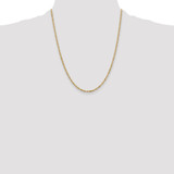 14K 22 inch 2mm Singapore with Lobster Clasp Chain