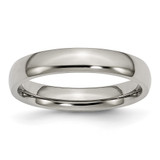 Chisel Titanium Polished 4mm Half Round Band - TB-8A14E9BC-1964
