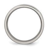 Chisel Titanium Polished 5mm Flat Band - TB-945060EC-6789