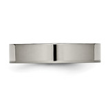 Chisel Titanium Polished 5mm Flat Band - TB-A2137AE3-1264
