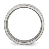 Chisel Titanium Polished 8mm Flat Band - TB-EE4EB48D-9382