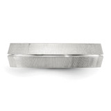 Chisel Titanium Polished and Textured 6mm Band - TB-411B3FBD-9232