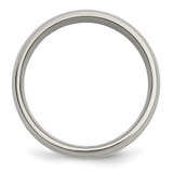 Chisel Titanium Polished with 14k Gold Inlay 6mm Band - TB-6239675D-2785