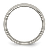 Chisel Titanium Polished Yellow IP-plated 6mm Grooved Band - TB-43B2EC29-8820