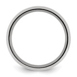 Chisel Titanium Yellow IP-plated Grooved 8mm Polished Band - TB-BE7F6F4F-8587