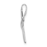 De-Ani Sterling Silver Rhodium-Plated Polished Dancing Starfish Slide - QC-CB6FAFD5-9979