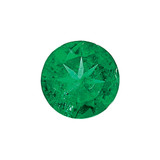 Emerald AAA Quality 1.75mm Round Diamond-Cut
