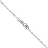 Herco Platinum Polished Bezel Set 14 Station 18 Inch Necklace Mounting