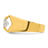 IBGoodman 14k 1 carat Lab Grown Diamond VS/SI+ G+ Complete Men's Ring - B5-084D3706-4764