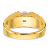 IBGoodman 14k 1 carat Lab Grown Diamond VS/SI+ G+ Complete Men's Ring - B5-D4606EBE-7804