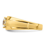 IBGoodman 14k 1/15 carat Lab Grown Diamond VS/SI+ G+ Semi Mount Men's Ring - RM-6BA64DB2-4830