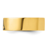 IBGoodman 14k Men's Polished with Black Enamel 14th Degree Grand Elect Masonic Ring