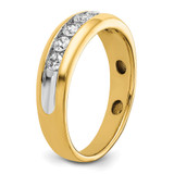 IBGoodman 14k Seven Stone Polished Men's Ring Mounting