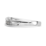 IBGoodman 14k White Gold 1/4 carat Lab Grown Diamond VS/SI+ G+ Complete Men's Ring