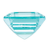 Lab Created Paraiba 8x6mm Emerald Cut