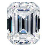 Lab Grown VS+, F+ 5/8ct Emerald Diamond